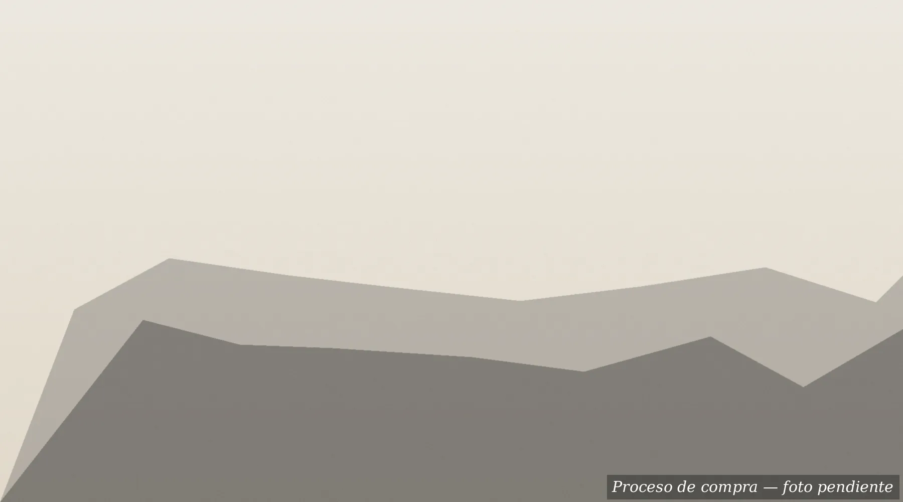 Pueblo blanco al atardecer